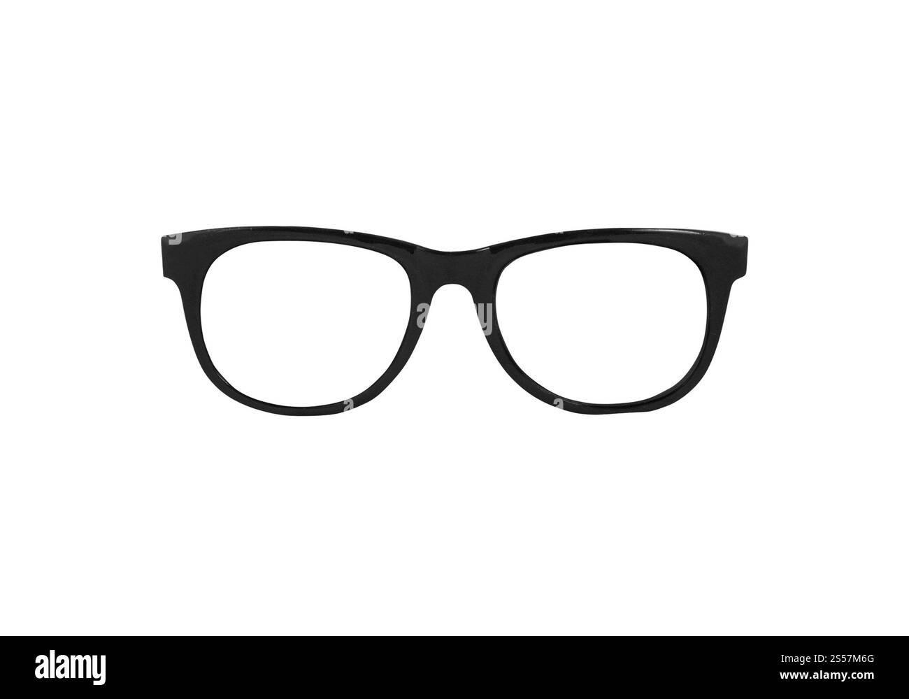 Gläser isoliert auf weißem Hintergrund. Gläser isoliert auf weiß Stockfoto