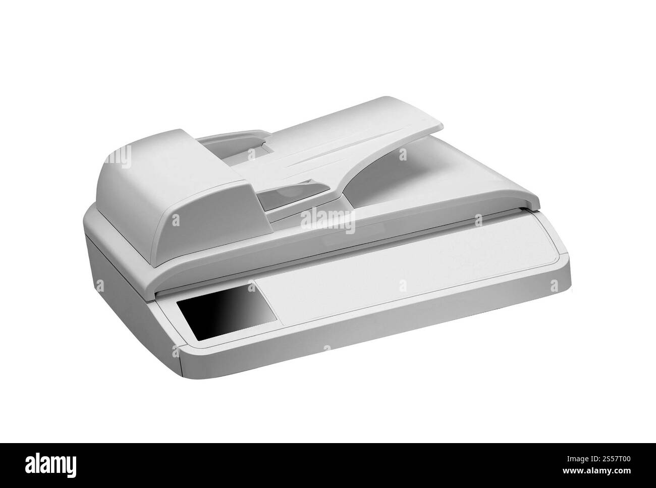 Druckerkopf isoliert auf weißem Hintergrund. Druckerkopf isoliert Stockfoto