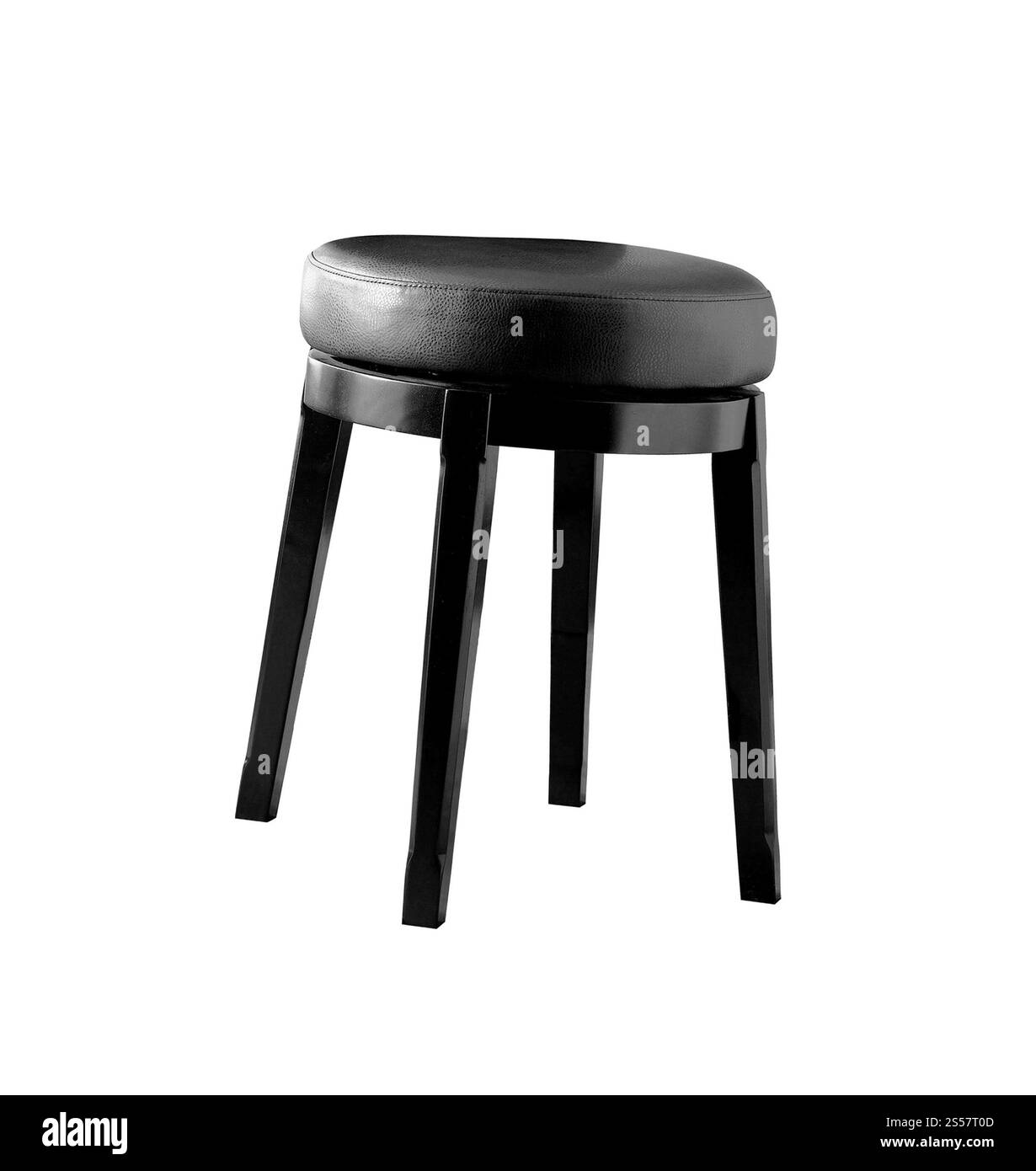 Stuhl isoliert auf weißem Hintergrund. Stuhl isoliert Stockfoto