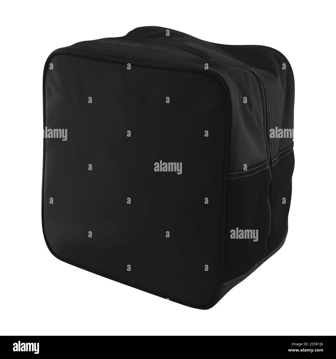 Kleine Sporttasche isoliert auf weiß. Kleine Sporttasche isoliert Stockfoto