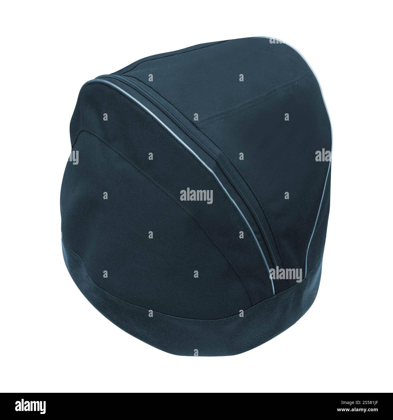 Bowlingkugeltasche isoliert auf weißem Hintergrund. Bowlingkugeltasche isoliert Stockfoto