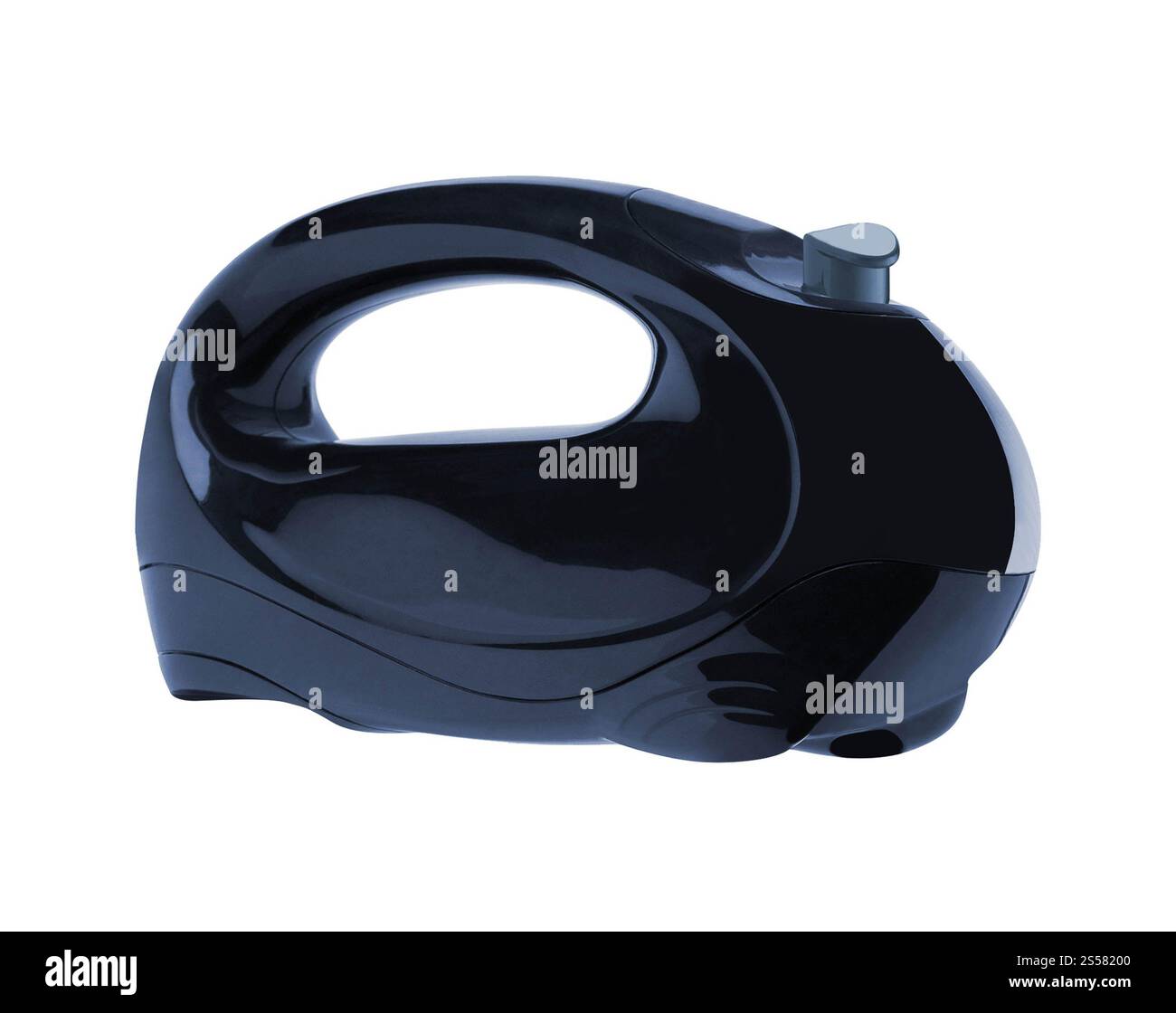 Küchenmischer isoliert auf weißem Hintergrund. Küchenmixer Stockfoto