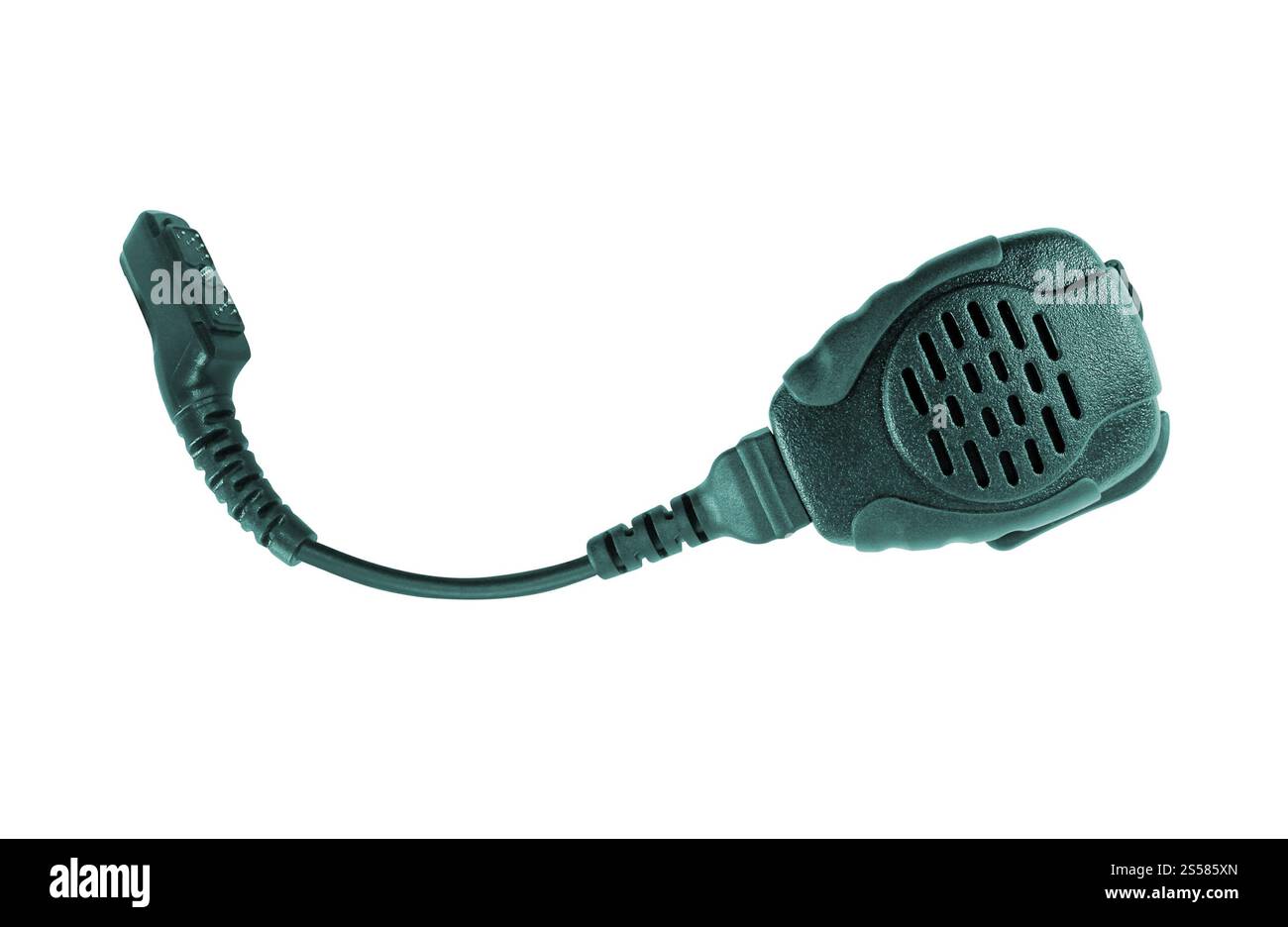 Polizeifunk-Transceiver Stockfoto