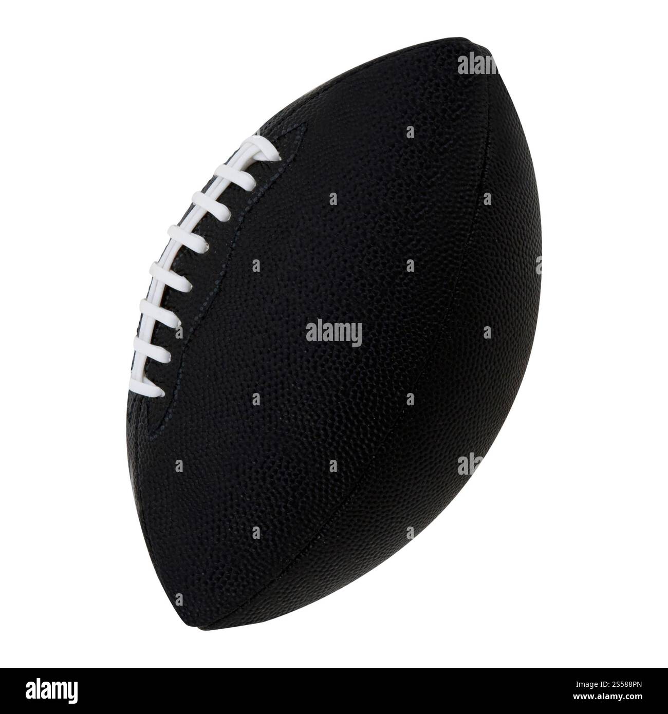 Rugby Ball isoliert Stockfoto