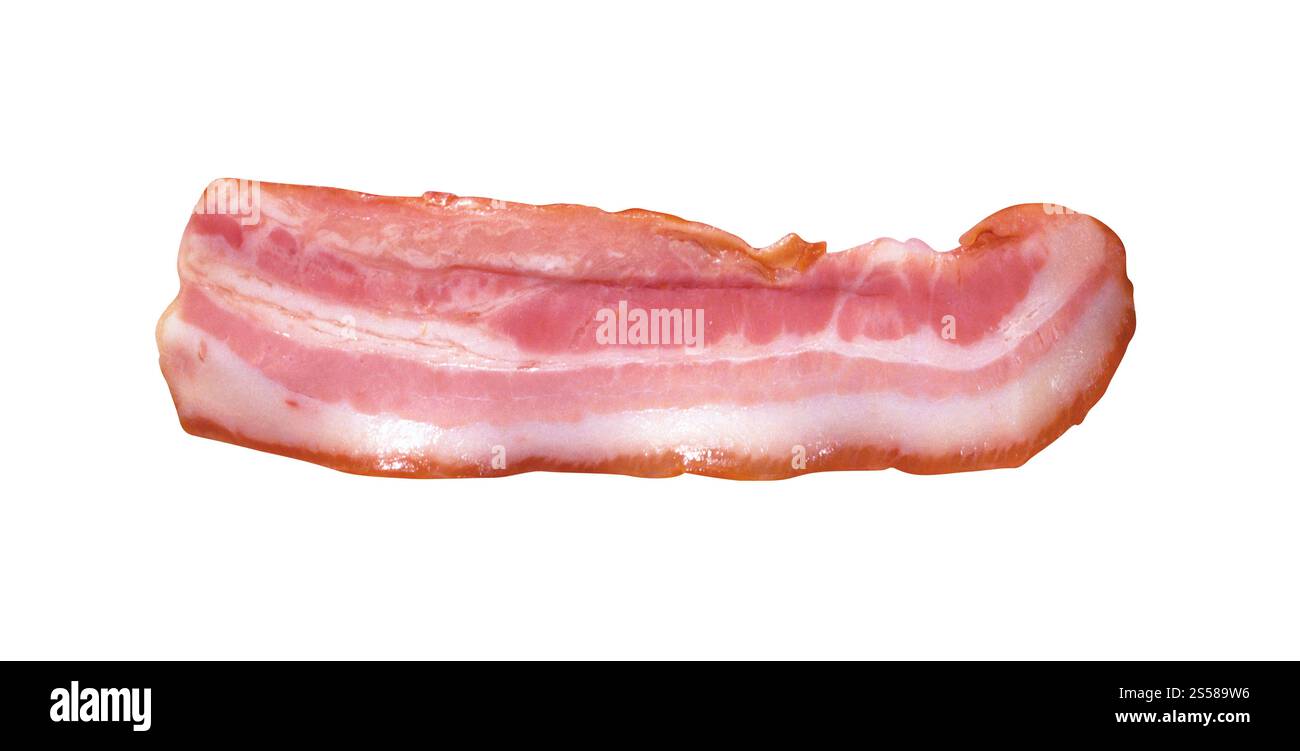 Speckstreifen isoliert auf weiß Stockfoto