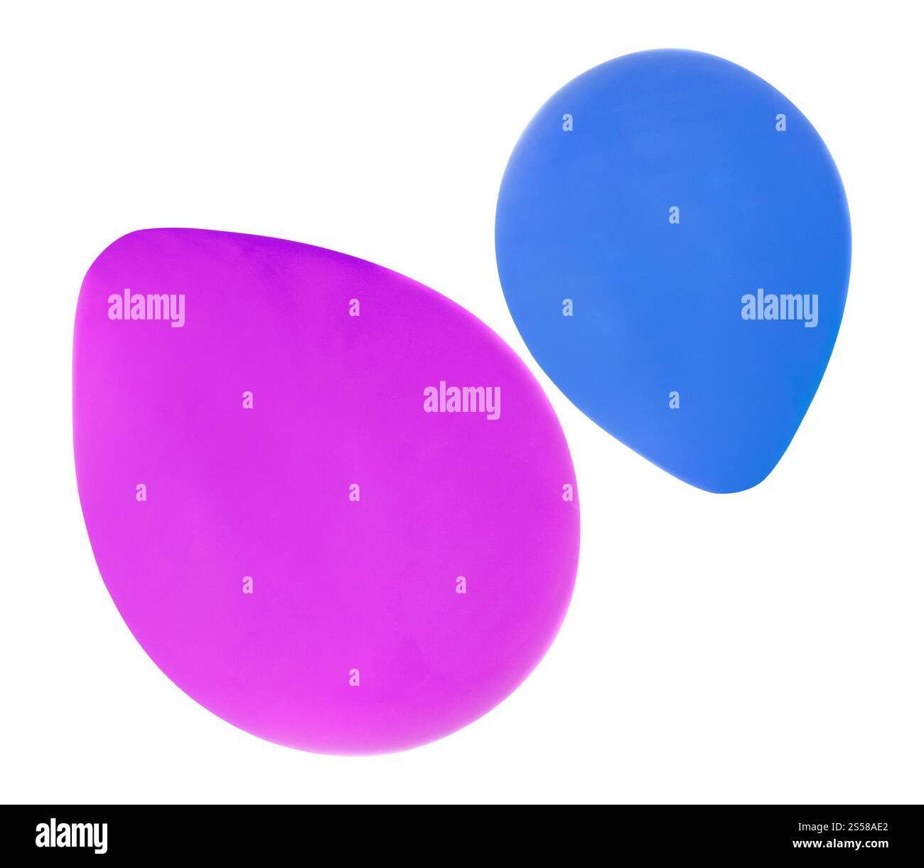 Geburtstag Luftballons Stockfoto