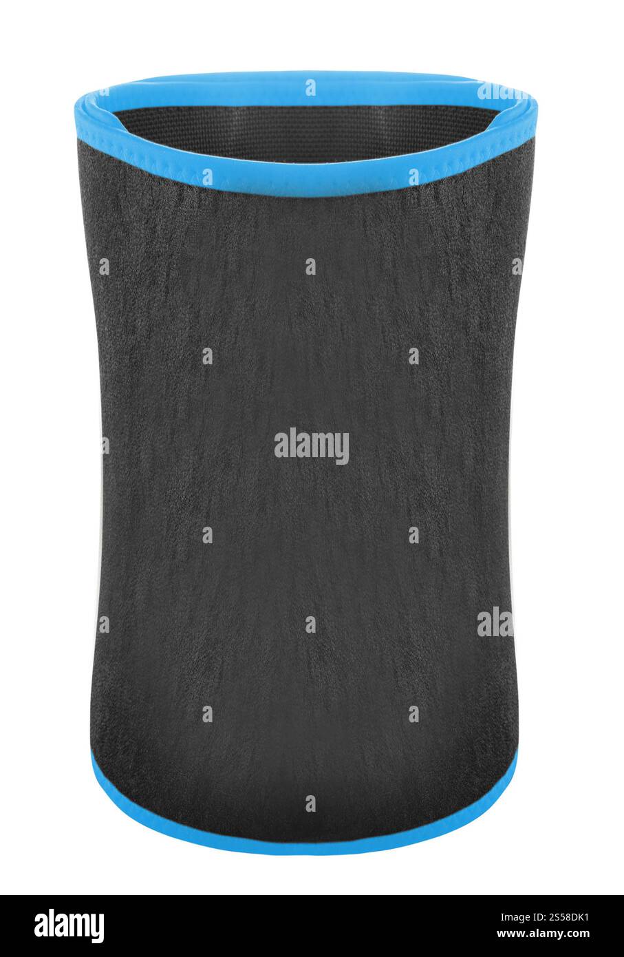 Sportkreidebeutel isoliert auf weiß Stockfoto