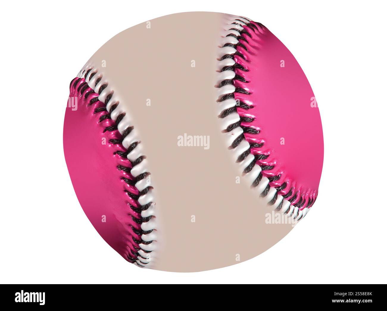 Professioneller Baseballball Stockfoto