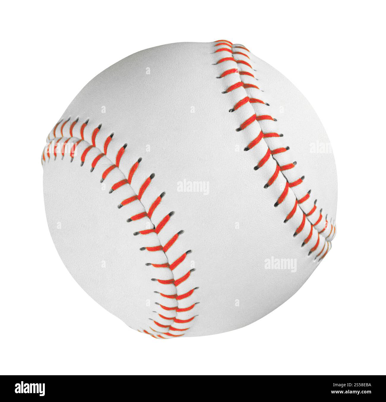 Professioneller Baseballball Isoliert Stockfoto