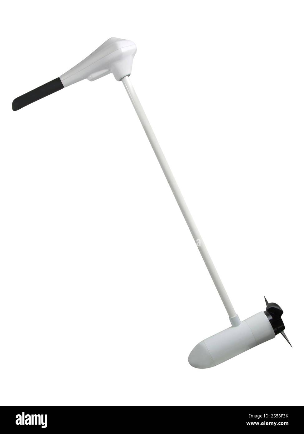 Bootspropeller und -Motor Stockfoto