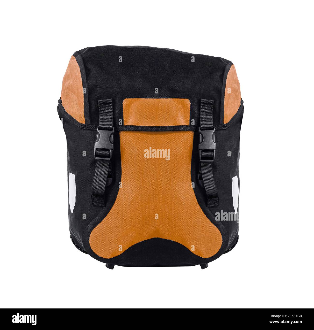 Sporttasche isoliert auf weiß. Sporttasche Stockfoto
