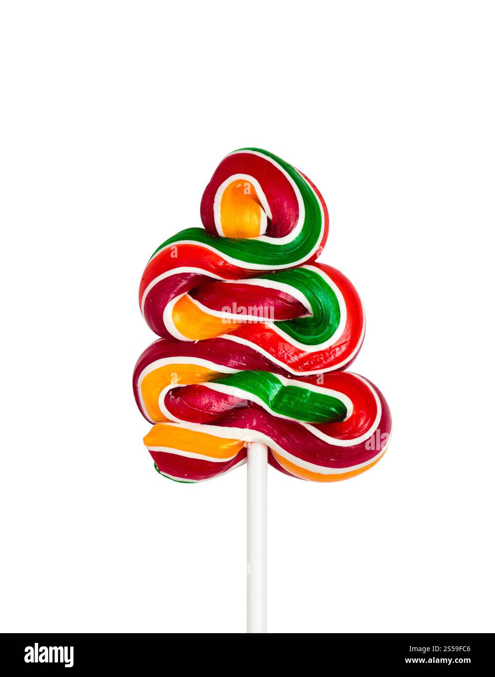 Farbenfrohe spiralförmige Lutscher auf weißem Hintergrund. Farbenfrohe spiralförmige Lutscher-Lutscher-Lutscher-Pop Stockfoto Farbenfrohe spiralförmige Lutscher auf weißem Hintergrund. Farbenfrohe spiralförmige Lutscher-Lutscher-Lutscher-Pop Stockfoto