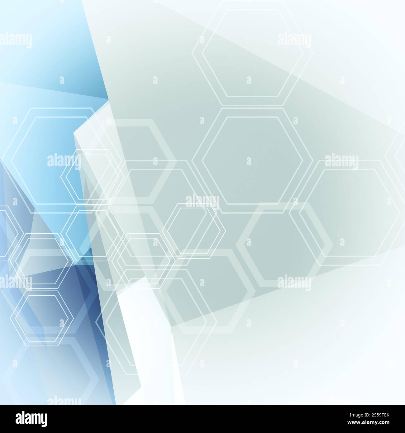 Abstrakte Moleküle low Poly medizinischen Hintergrund Stockfoto
