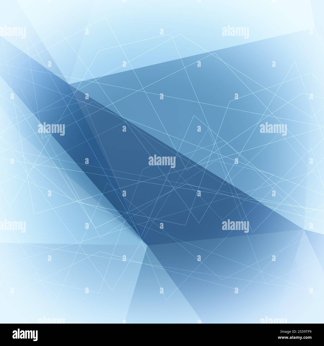 Abstrakte Moleküle low Poly medizinischen Hintergrund Stockfoto