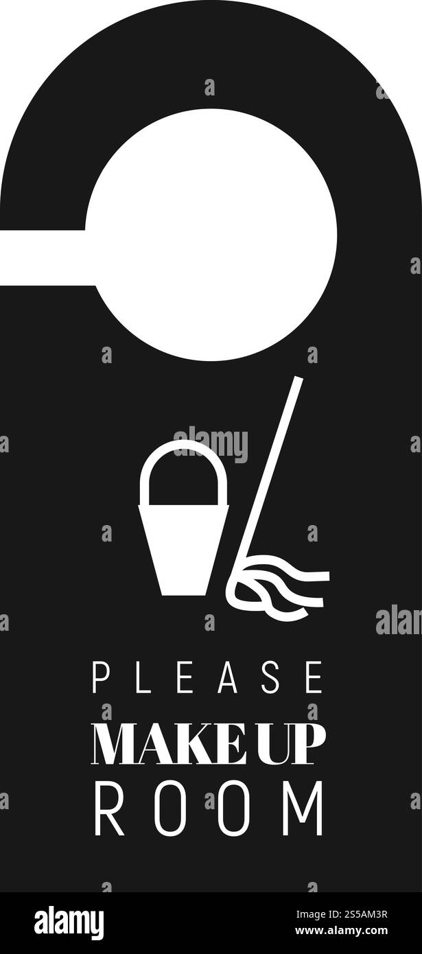 Bitte erstellen Sie das Symbol für das Raumkennzeichen. Einfache Illustration von bitte bilden Sie Raum Tag Vektor Symbol für Web Design isoliert auf weißem Hintergrund. Bitte erstellen Sie das Symbol für das Raumkennzeichen, einfach Stock Vektor