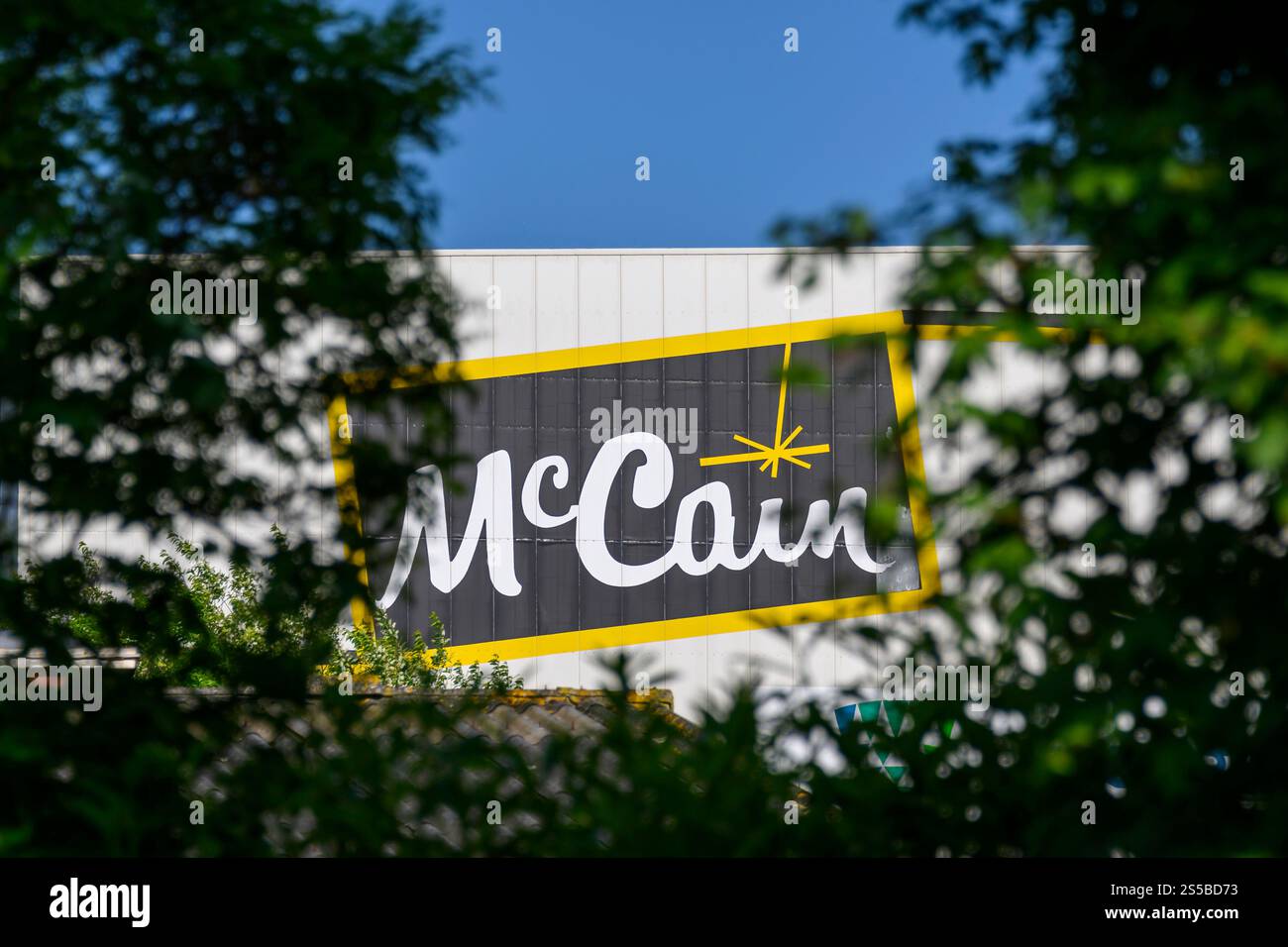 Harnes (Nordfrankreich): Das Werk McCain Stockfoto