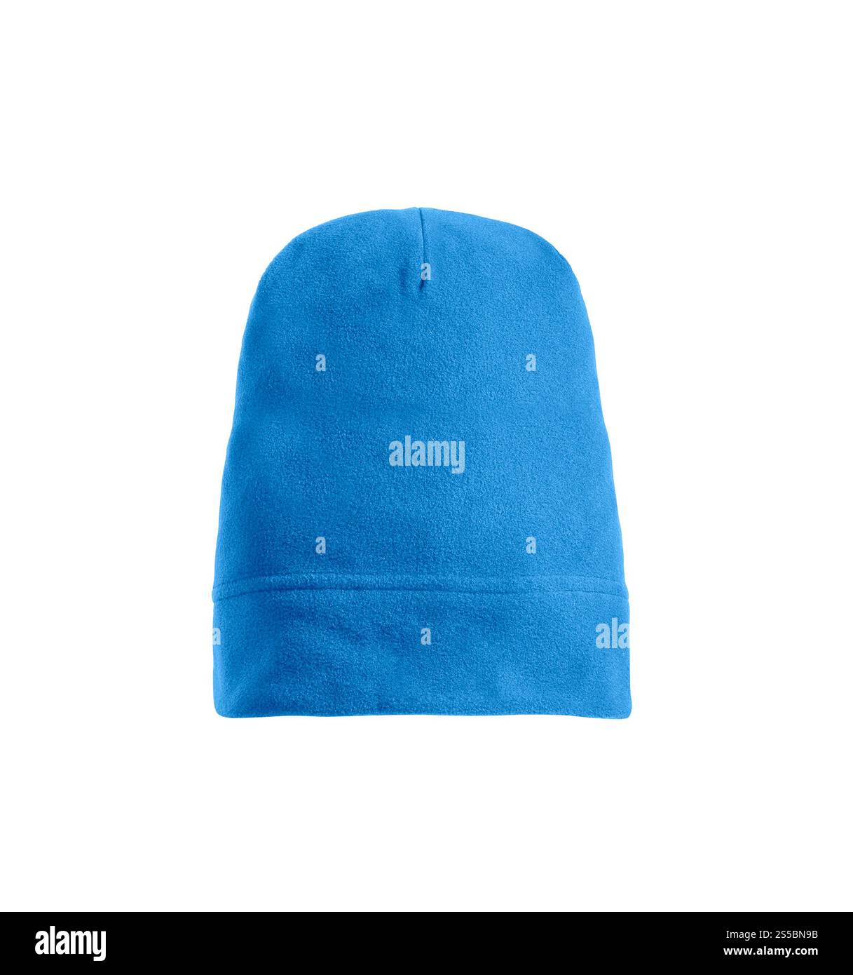 Wintermütze isoliert auf weißem Hintergrund. Wintermütze Stockfoto