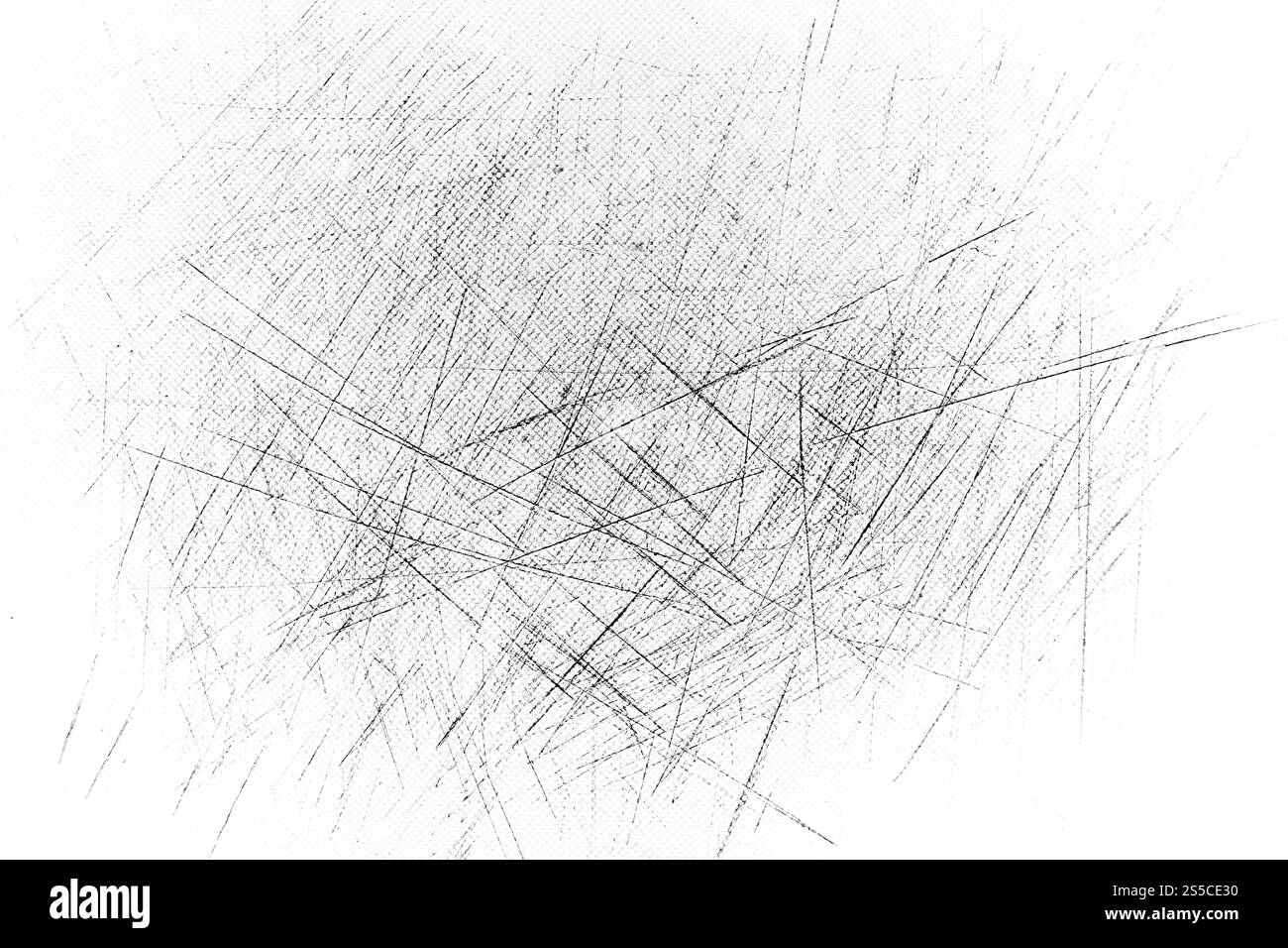 Hintergrund mit geschlitzter Textur. Schwarz-weiße Hintergrundtapete. Hintergrund mit geschlitzter Textur. Schwarz-weiße Tapete Stockfoto