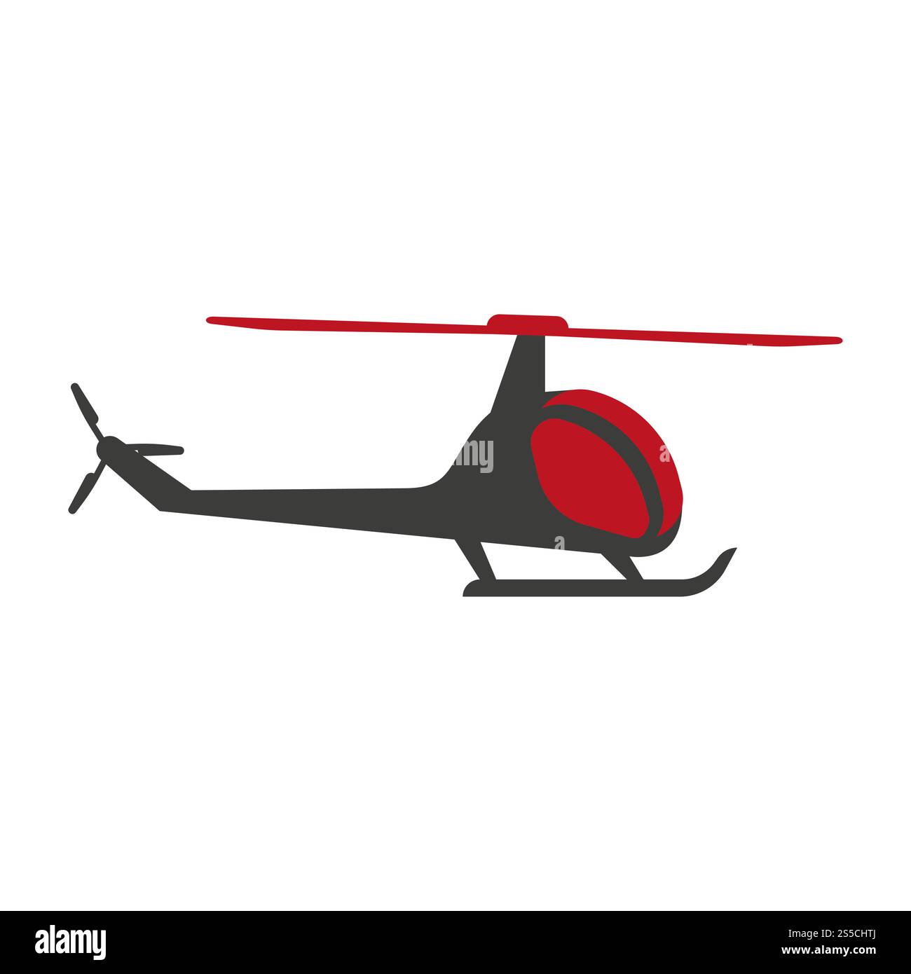 Hubschrauber fliegendes Flugzeug transportieren, Hubschrauber isolierter Icon Vektor. Fahrzeug mit Flügeln, hoch in der Luft, Luftfahrt für Privatflug im Handumdrehen. Schnellcharter und Reisen, Luft- und Raumfahrtflugzeug. Hubschrauber fliegendes Flugzeug transportieren, Hubschrauber isolierter Icon Vektor Stock Vektor