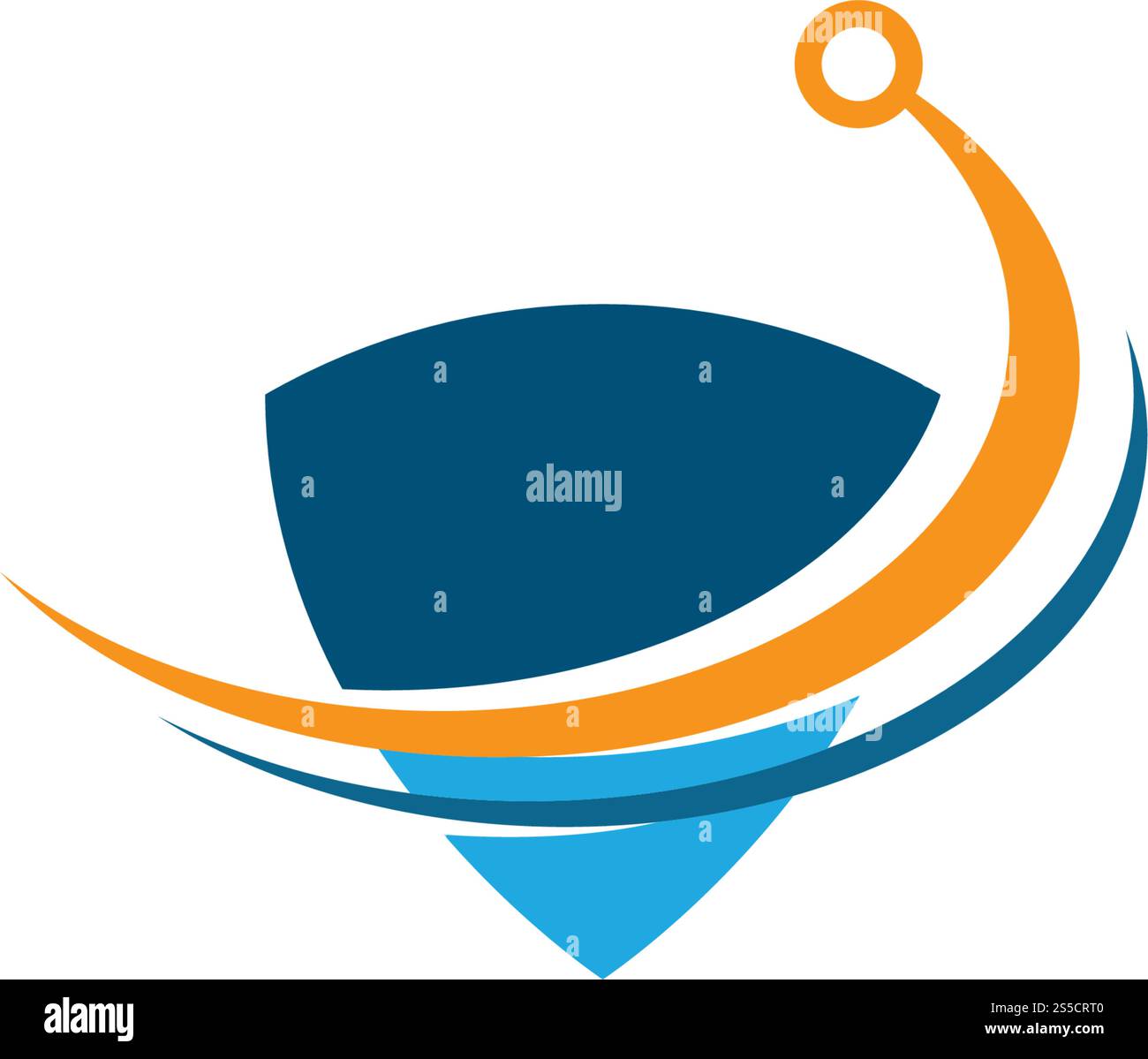 Schild Symbol logo template Vector Illustration Stock Vektor