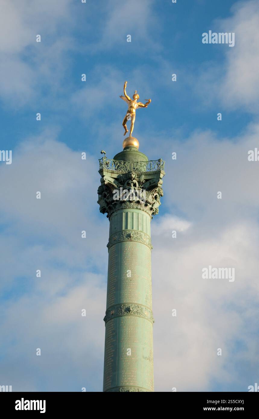 Eine Festung aus dem 14. Jahrhundert, die zum Schutz der Stadttore errichtet wurde, wurde die Bastille zu einem Gefängnis unter Kardinal Richelieu, das am 14. Juli 1789 in Igni gemobbt wurde Stockfoto