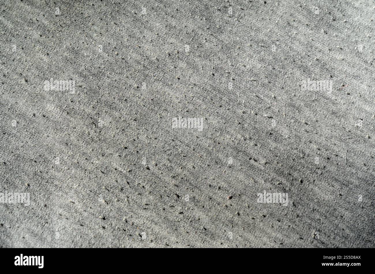 Echten Heather Grey Gewirke aus synthetischen Fasern strukturierten Hintergrund Stockfoto