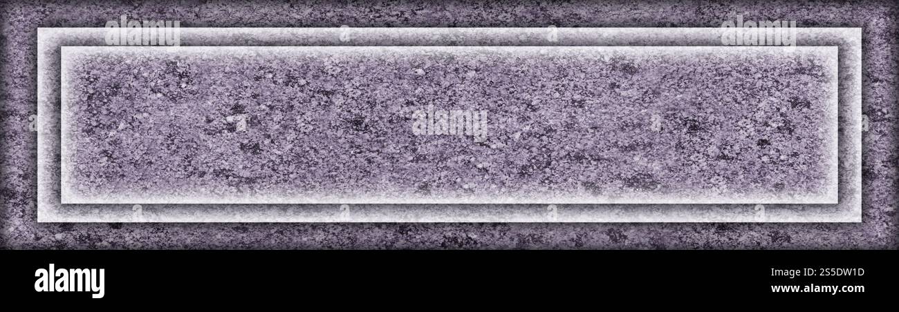 Monochromatische Textur der Granitoberfläche. Detailliertes Foto des behandelten, glänzenden Granitsteins mit einem speziellen Abschnitt für Text oder Bilder. Stockfoto