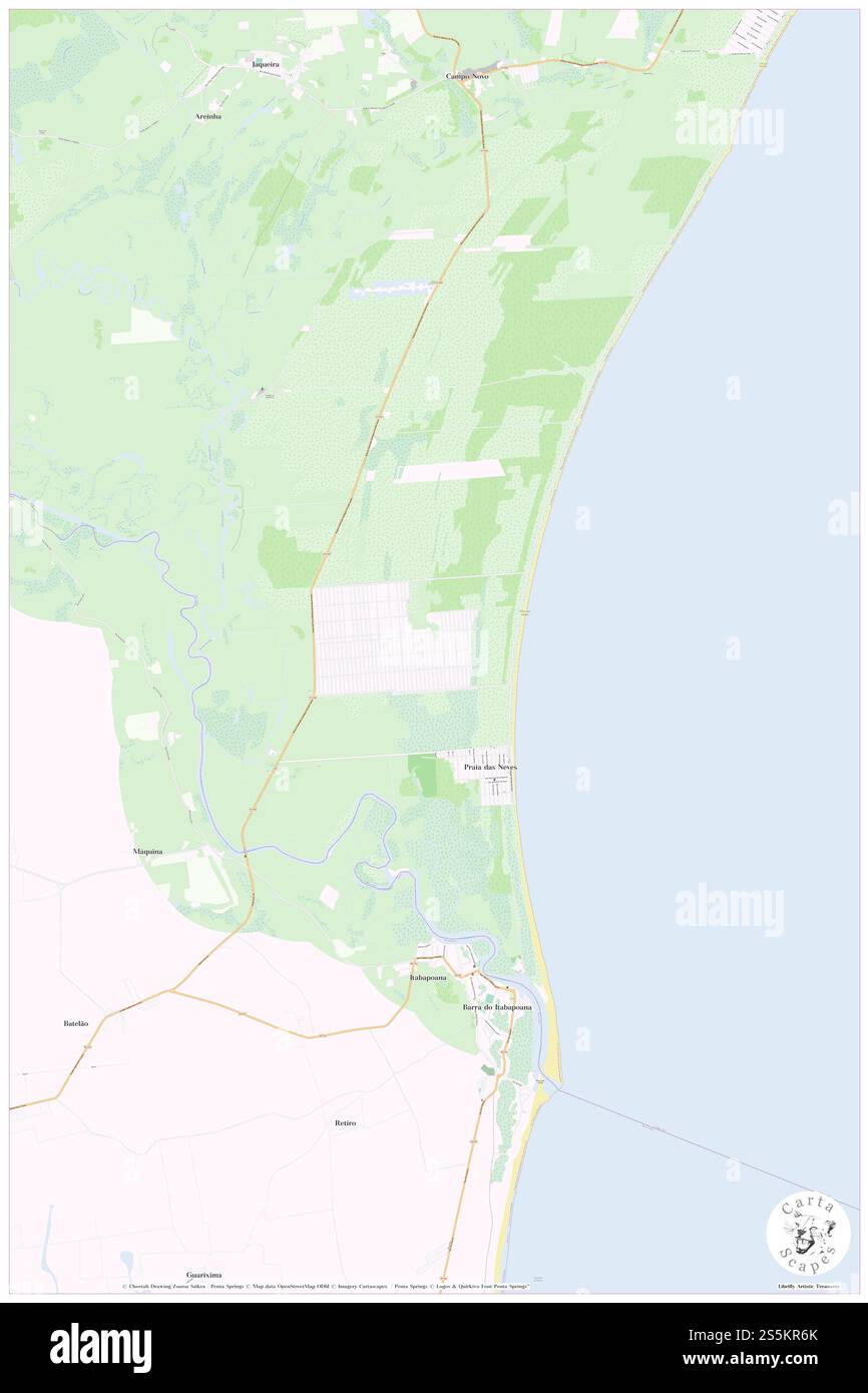 Sol e Mar, Presidente Kennedy, BR, Brasilien, Espírito Santo, s 21 15' 51'', S 40 58' 17'', MAP, Cartascapes Map, veröffentlicht 2024. Erkunden Sie Cartascapes, eine Karte, die die vielfältigen Landschaften, Kulturen und Ökosysteme der Erde enthüllt. Reisen Sie durch Zeit und Raum und entdecken Sie die Verflechtungen der Vergangenheit, Gegenwart und Zukunft unseres Planeten. Stockfoto