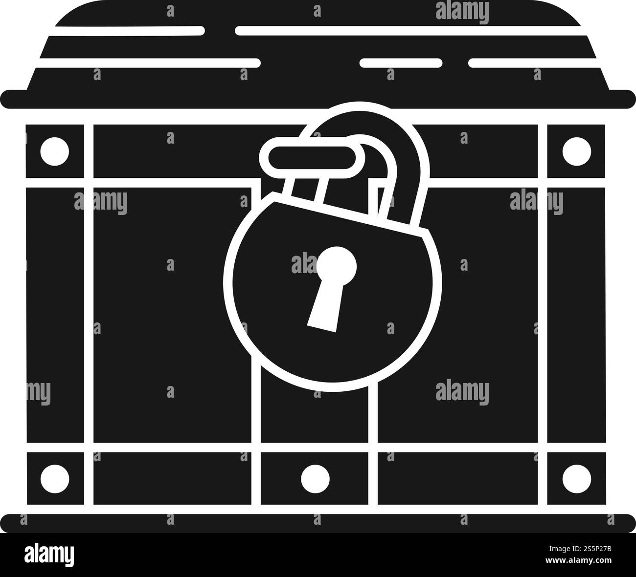 Symbol „Dower Chest“. Einfache Illustration des Dower Brustvektorsymbols für Webdesign isoliert auf weißem Hintergrund. Symbol für die Dower-Brust, schlichter Stil Stock Vektor Symbol „Dower Chest“. Einfache Illustration des Dower Brustvektorsymbols für Webdesign isoliert auf weißem Hintergrund. Symbol für die Dower-Brust, schlichter Stil Stock Vektor