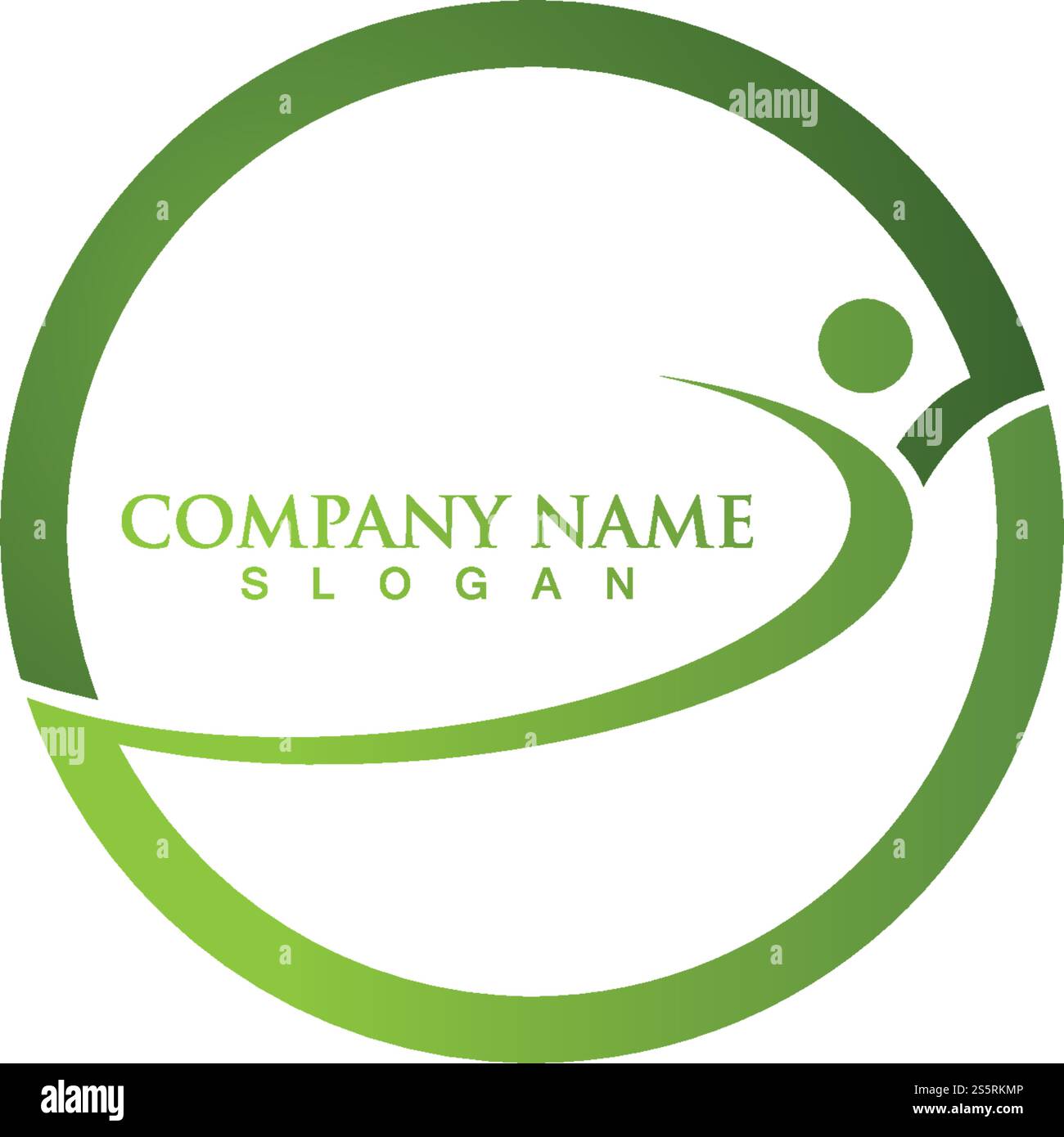 Spaß Menschen gesund Leben Logo Vorlage Vektor icon Stock Vektor