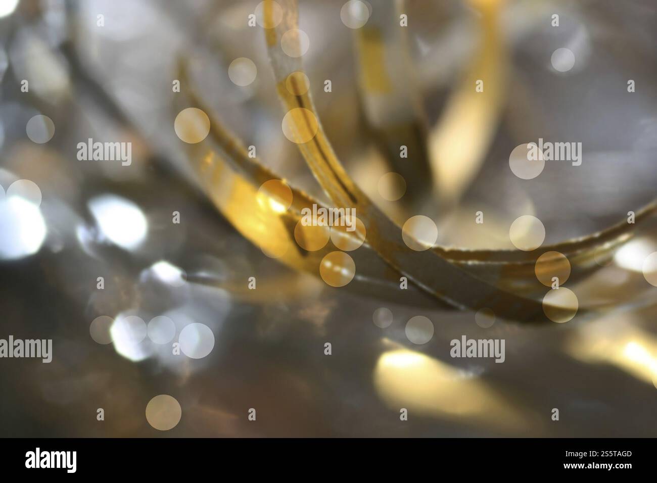 Ein Beispiel für eine abstrakte goldenen Hintergrund Stockfoto