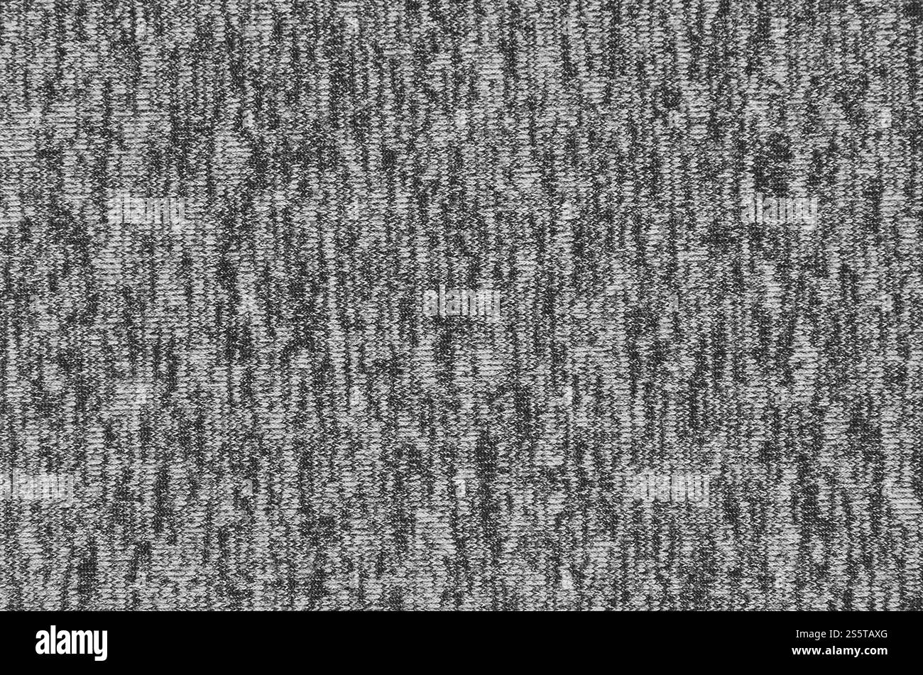 In der Nähe von Heizungs- und gestrickte Trikot stoffgemustert Hintergrund Tuch mit feiner Streifenstruktur. Stockfoto