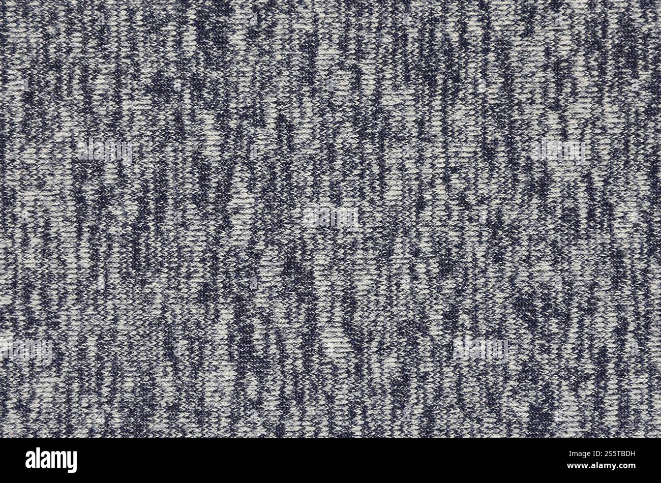 In der Nähe von Heizungs- und gestrickte Trikot stoffgemustert Hintergrund Tuch mit feiner Streifenstruktur. Stockfoto
