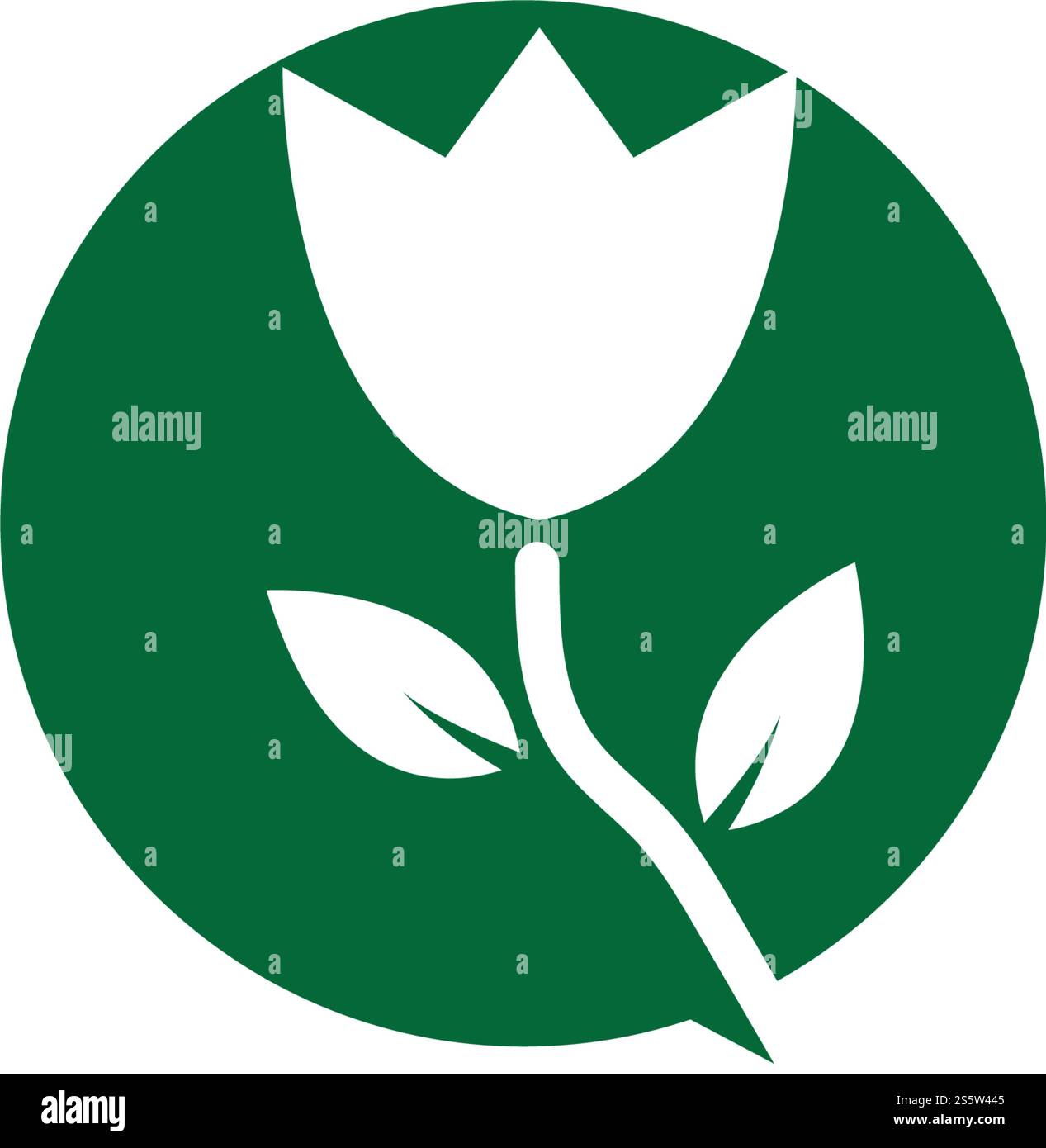 Blume vektor Icon Design vorlage Abbildung Stock Vektor
