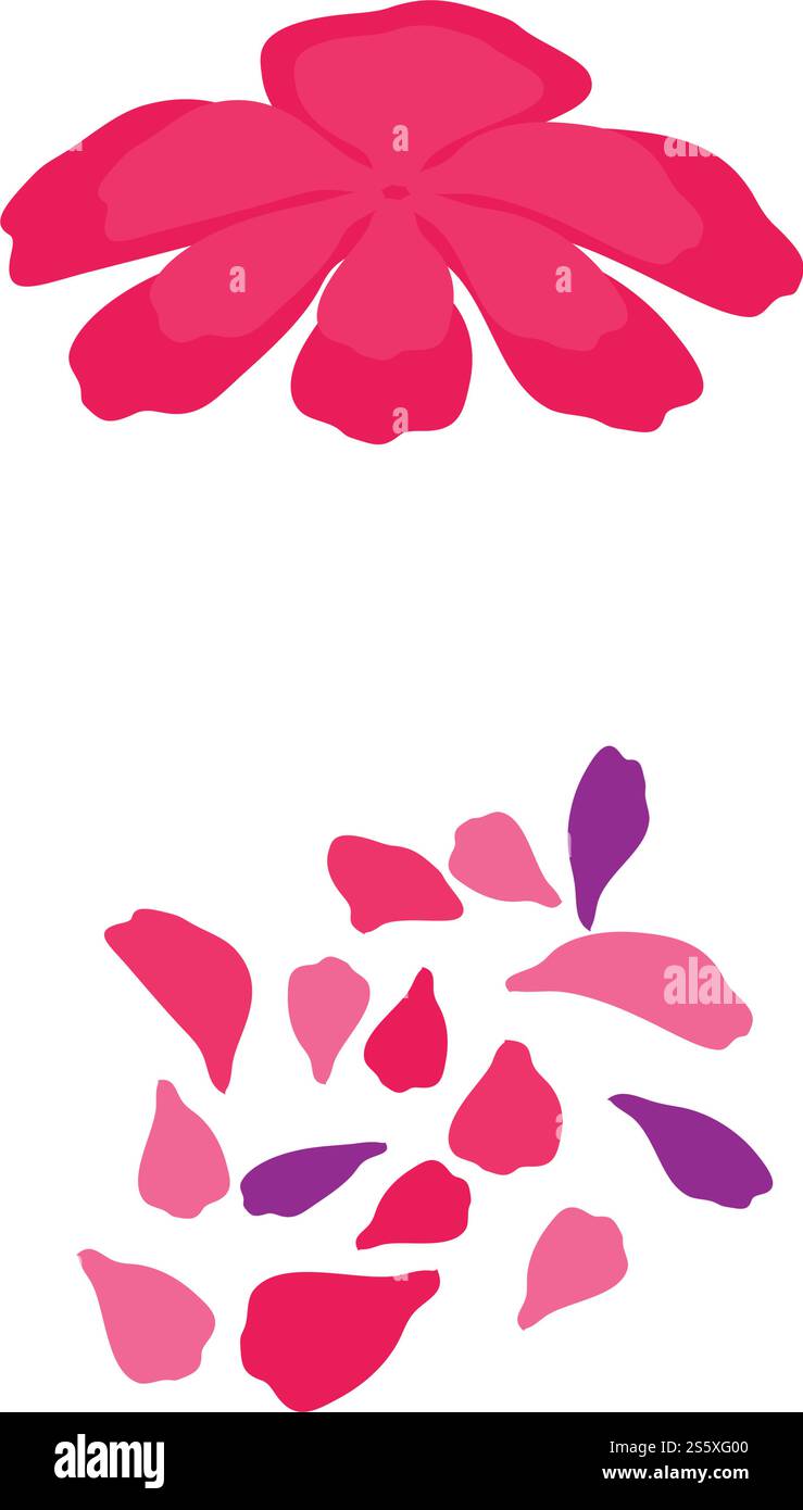 Blume vektor Icon Design vorlage Abbildung Stock Vektor