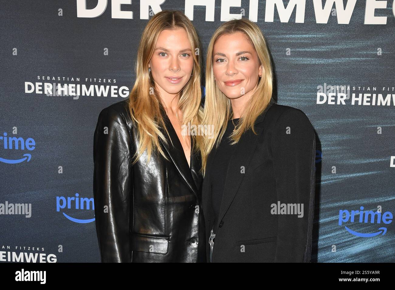 Valentina und Cheyenne Pahde bei „der Heimweg“ Filmpremiere am 14.01.2025 in Berlin Stockfoto