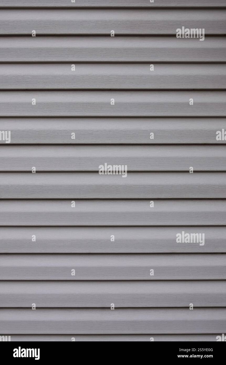 Abstellgleis, kunststoffpaneele Textur closeup tagsüber im Freien Stockfoto