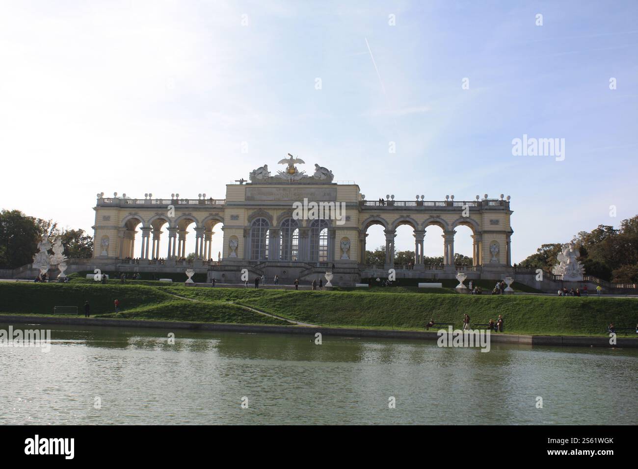 Gloriette Wien Stockfoto