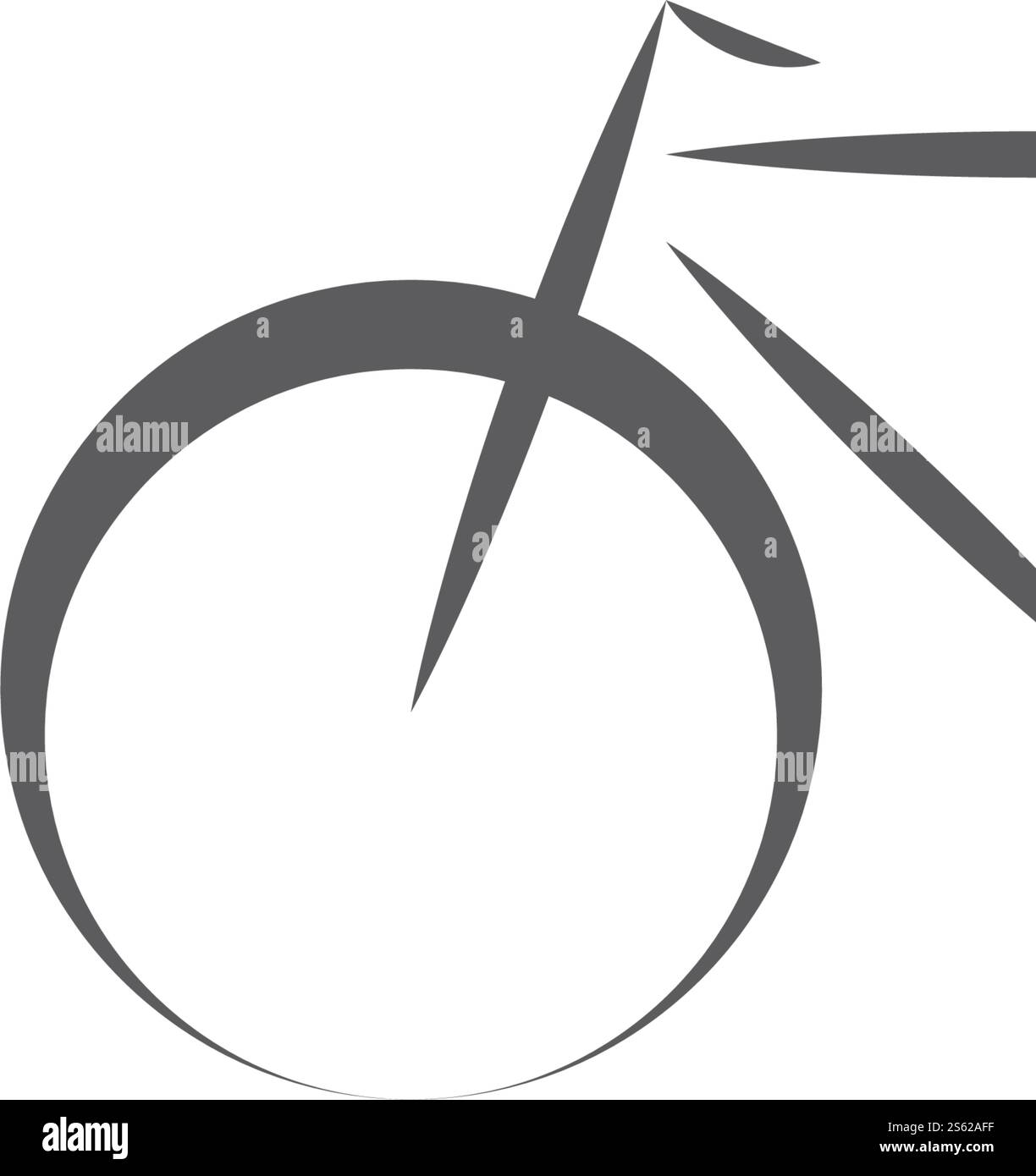 Cycling Logo Template Vektorsymbol Natur Stock Vektor