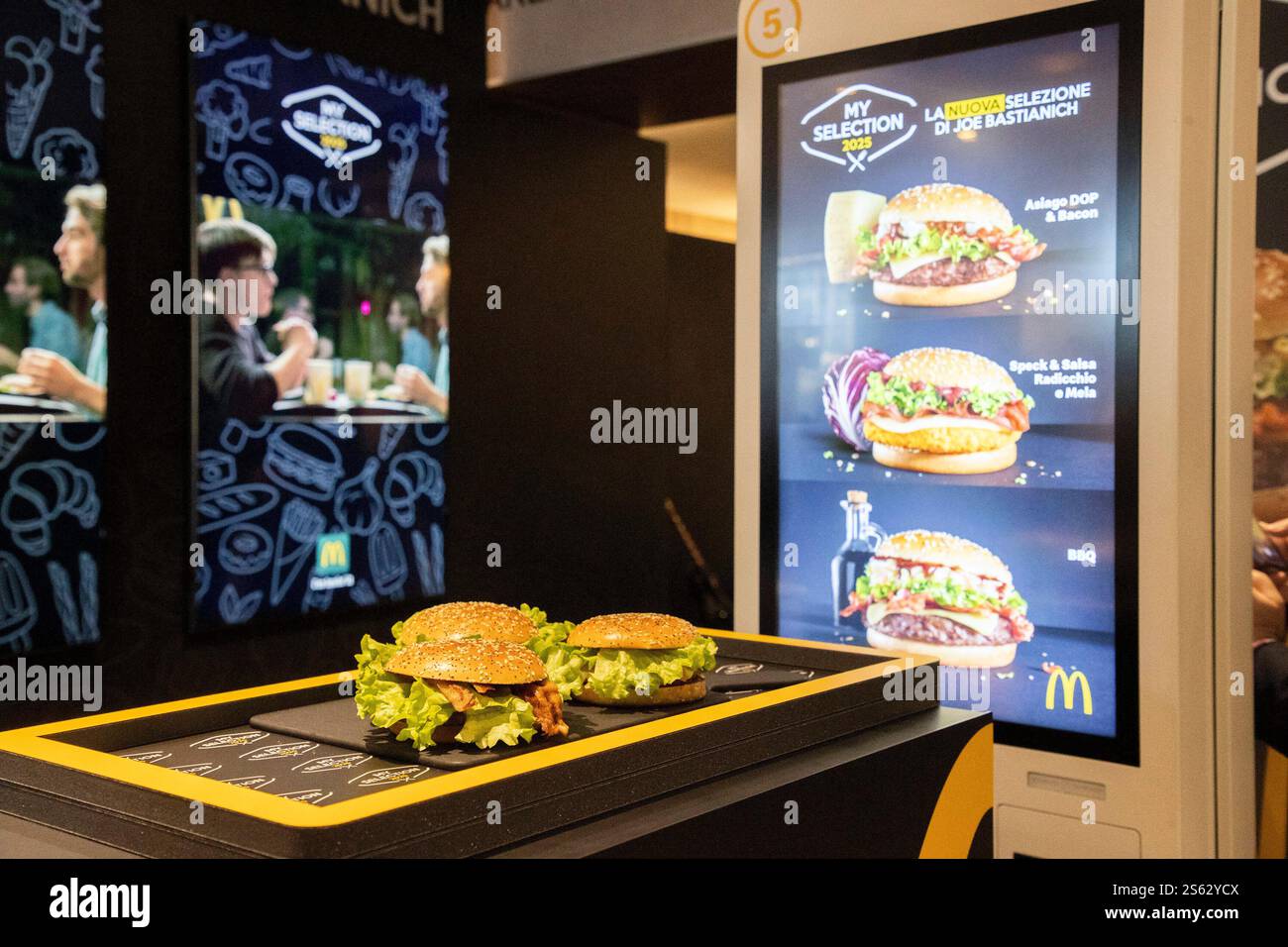 Per McDonald's evento di präsentazione delle nuove ricette My Selection