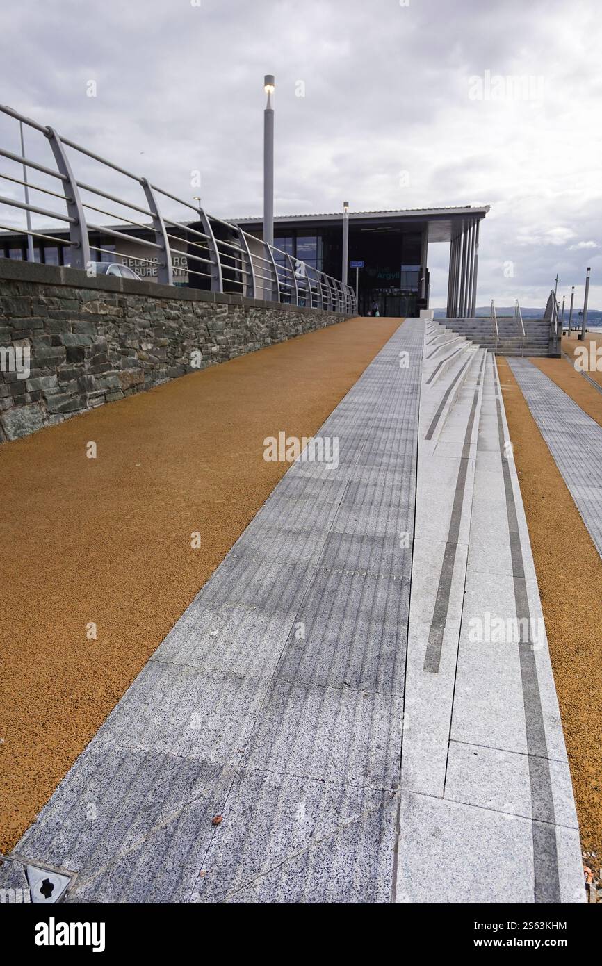 Das neue Helensburgh Leisure Centre Stockfoto