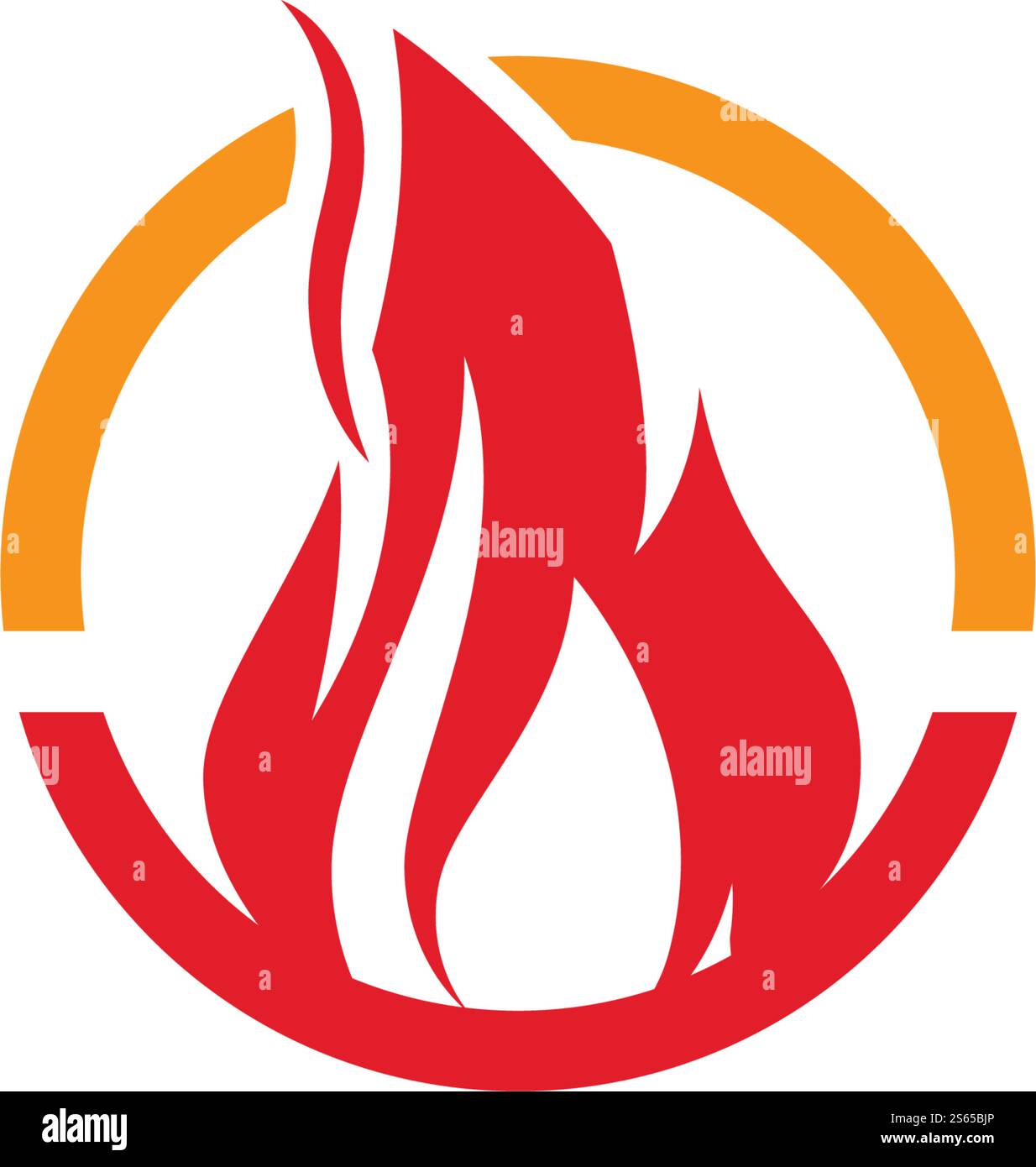 Fireworks Logo Vorlage Vektor Symbol Natur Stock Vektor