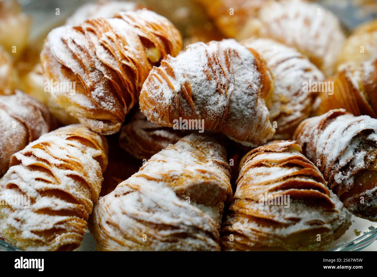 Süßigkeiten, Nachtisch, Sfogliatella, Italien Stockfoto