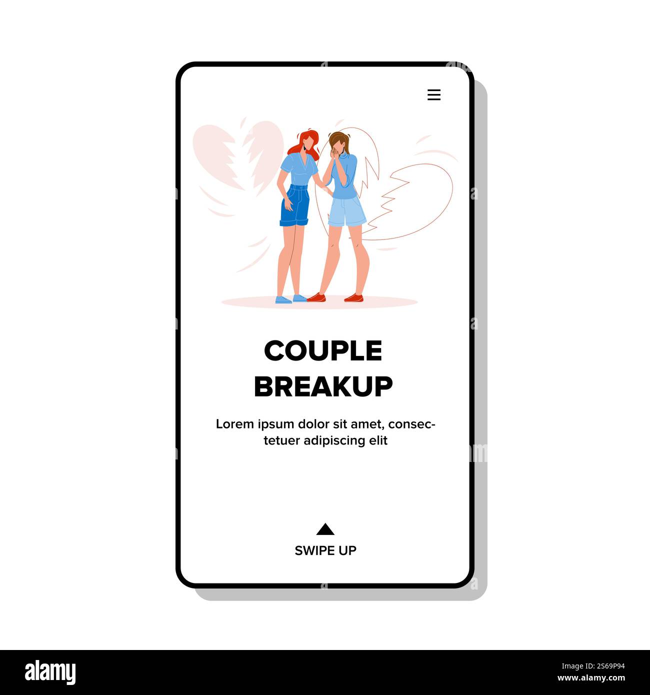 Online-Bibliothek zum Lesen von E-Books im Telefonvektor. Mädchen Sitzt Im Sitzsack Und Liest Elektronisches Buch In Der Smartphone Online-Bibliothek. Charakter In Bequemer Flauschiger Stuhl Web Flache Zeichentrickillustration. Online-Bibliothek zum Lesen von E-Books im Telefonvektor Stock Vektor