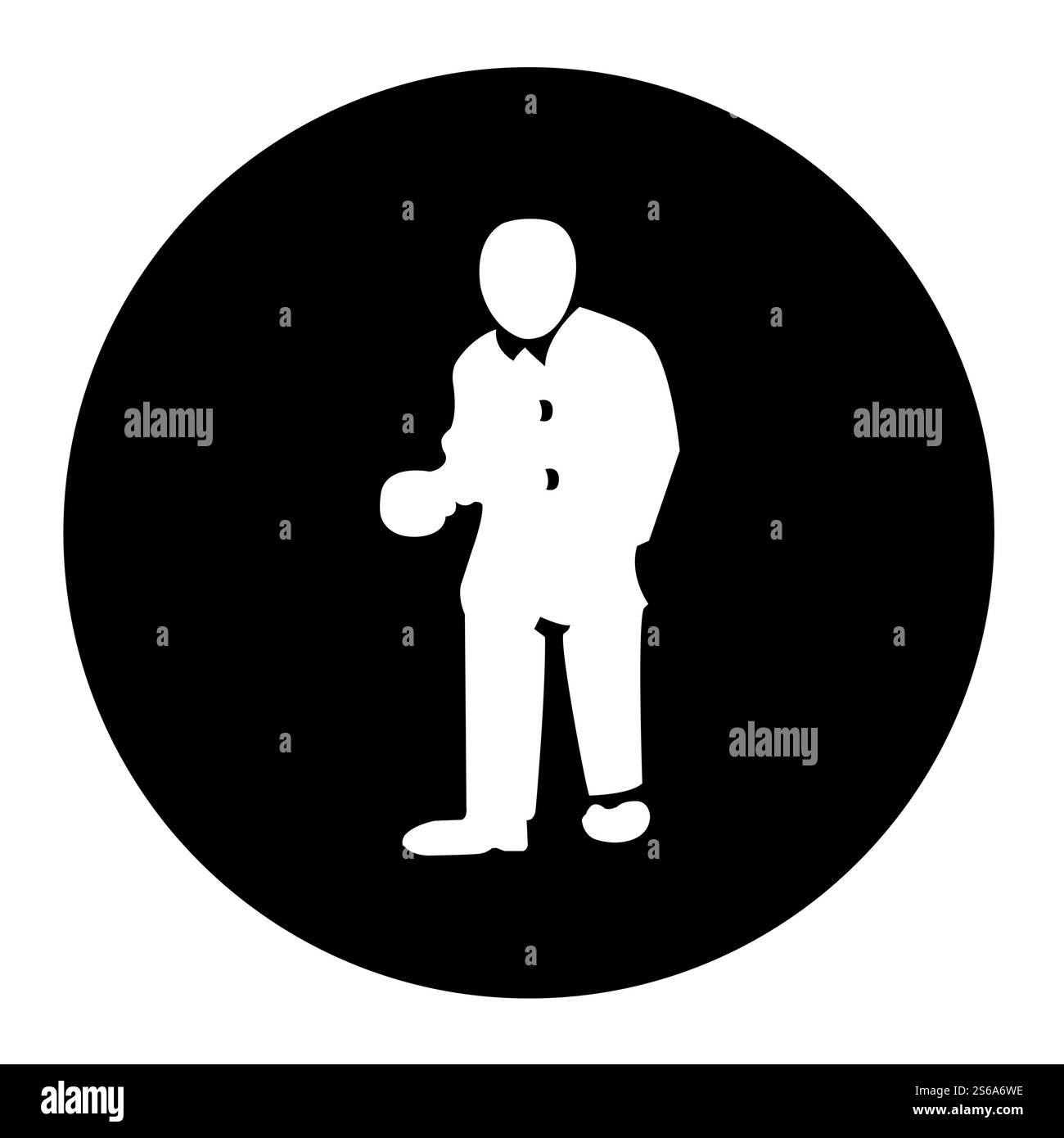 PSA-Symbol.Tragen Sie Schutzkleidung Symbol Schild Isolate auf weißem Hintergrund, Vektor-Illustration EPS.10 Stock Vektor