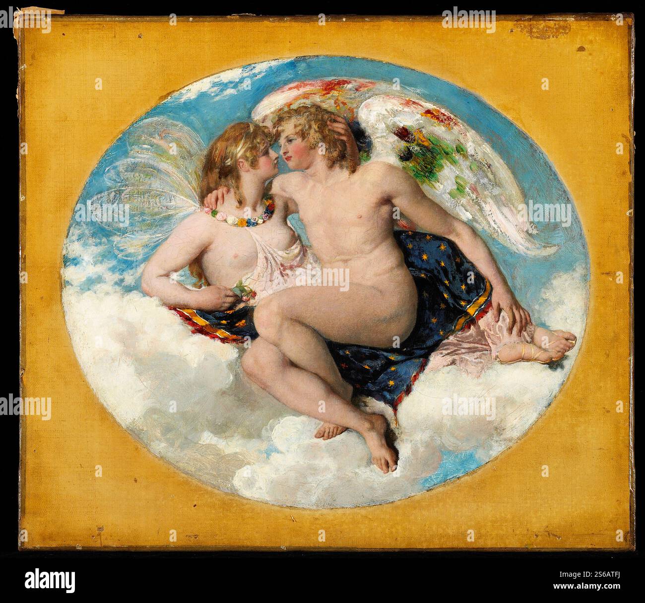 Cupid und Psyche. William Etty R.A. 1821. Stockfoto