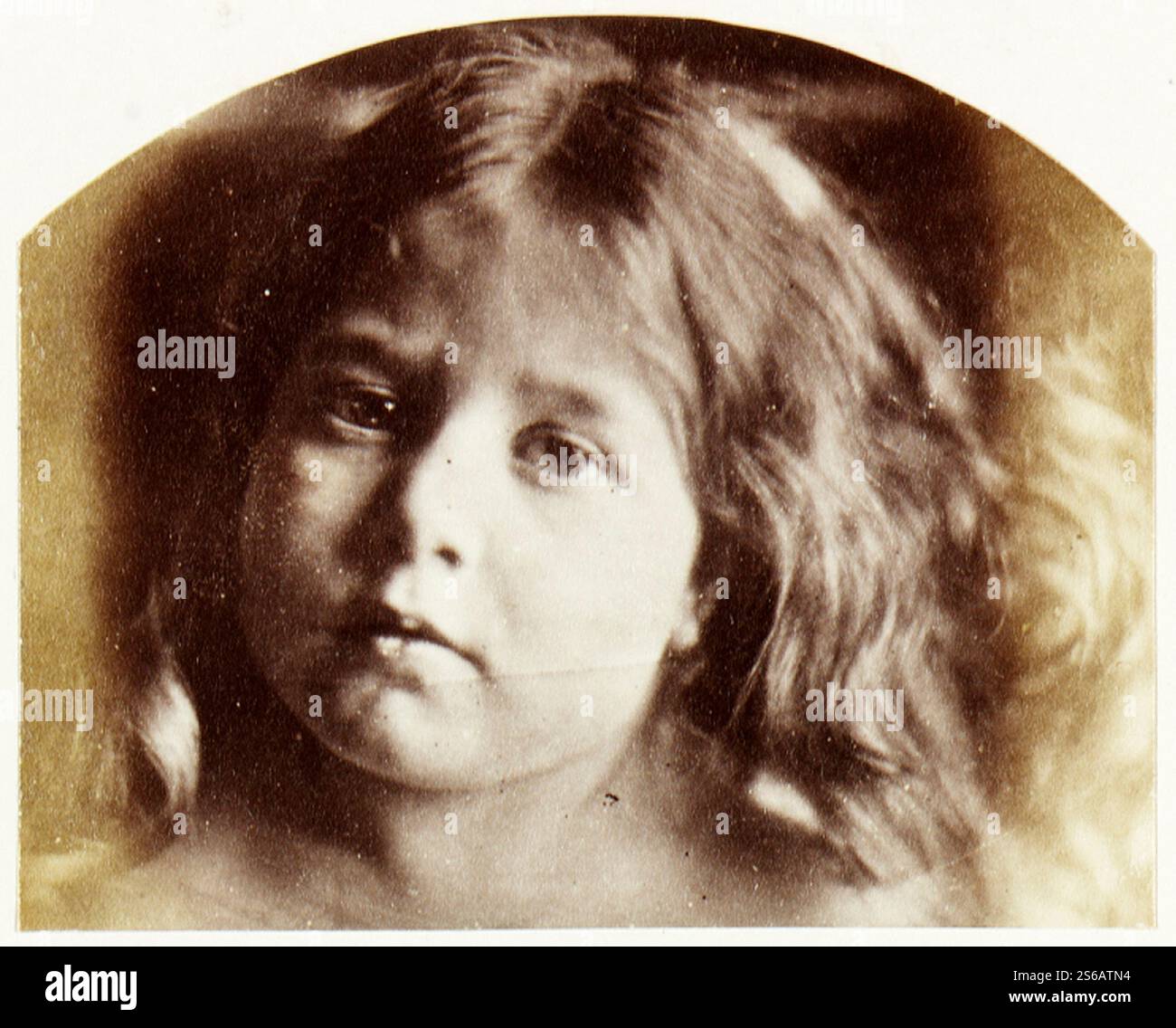 Kate Keown. Julia Margaret Cameron. 1866. Stockfoto