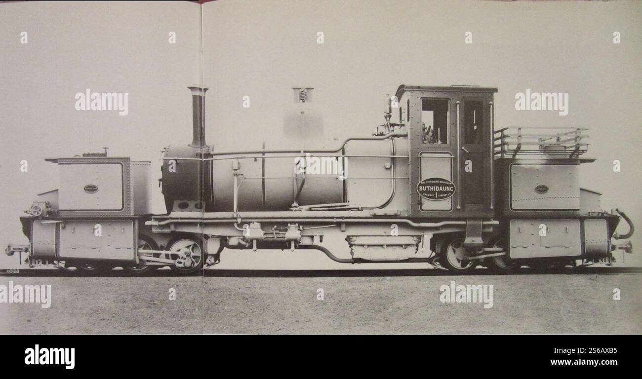 Garratt 0-6-0 0-6-0. Arakan Flotilla Company, Buthidaung-Maungdaw Tramway Company Ltd, Buthidaung -1. Kleinstes Design von Beyer Peacock. Baujahr 5702 von 1913. 30 Zoll Spurweite (Foto: Beyer-Peacock). Stockfoto