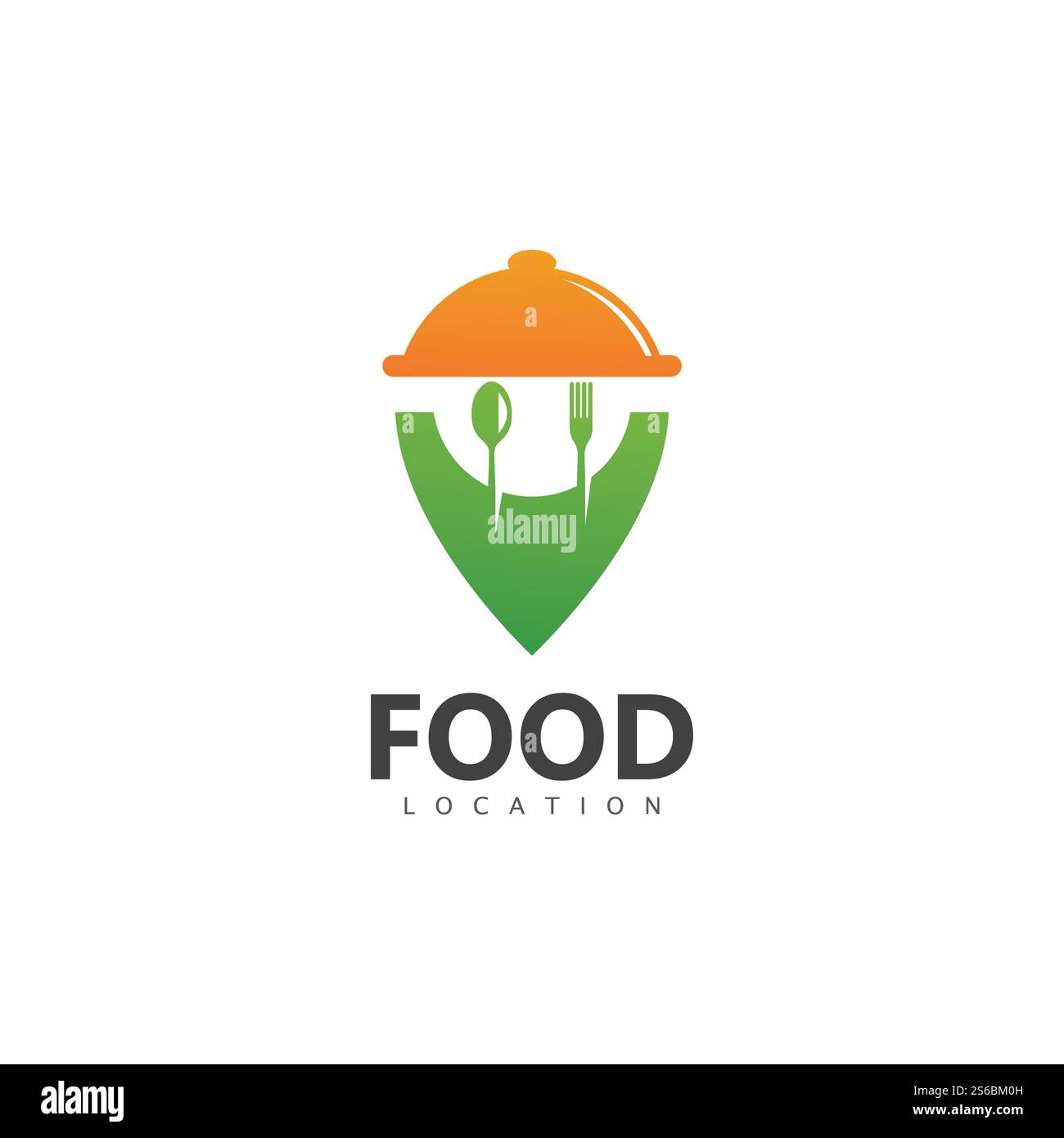 Vorlage Für Das Logo Für Die Lebensmittelposition Stock Vektor