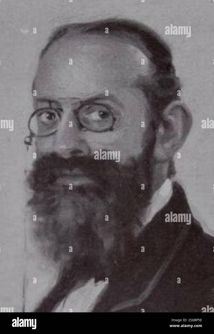 Fritz Erler - Professor Albert Neisser (zugeschnitten). Stockfoto